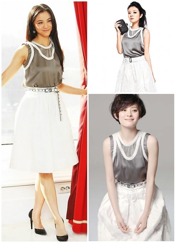 Cả Thang Duy, An Dĩ Hiên và Tôn Lệ đều sở hữu dáng người mảnh khảnh nên mặc áo tay trần cùng váy dài đều rất đẹp. Cả Thang Duy, An Dĩ Hiên và Tôn Lệ đều sở hữu dáng người mảnh khảnh nên mặc áo tay trần cùng váy dài đều rất đẹp.