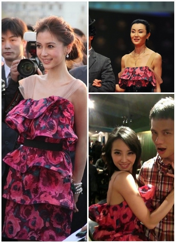 Đầm hoa điệu đà và thời trang được cả người đẹp U50 Trương Mạn Ngọc và hai kiều nữ trẻ trung là Angela Baby và Thái Y Lâm cùng chọn. Đầm hoa điệu đà và thời trang được cả người đẹp U50 Trương Mạn Ngọc và hai kiều nữ trẻ trung là Angela Baby và Thái Y Lâm cùng chọn.