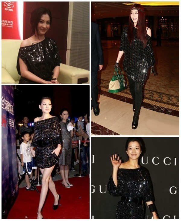 Váy đen lệch vai được cả người đẹp Hoa - Hàn ưu ái. Váy đen lệch vai được cả người đẹp Hoa - Hàn ưu ái.