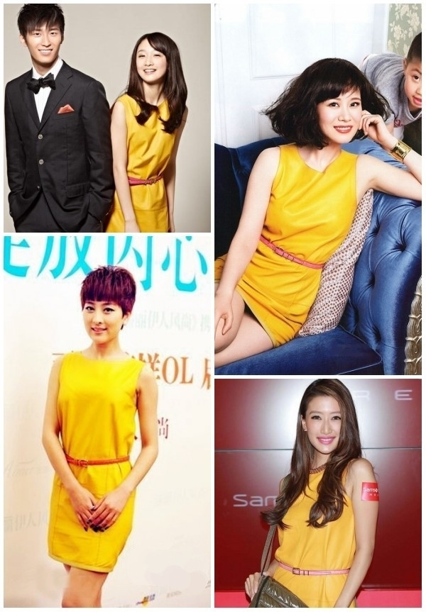 Châu Đông Vũ, Mã Tô, Hải Thanh, Tạ Đình Đình ba người đẹp 7x, 8x, 9x không ngần ngại chọn chung một chiếc váy. Châu Đông Vũ, Mã Tô, Hải Thanh, Tạ Đình Đình ba người đẹp 7x, 8x, 9x không ngần ngại chọn chung một chiếc váy.