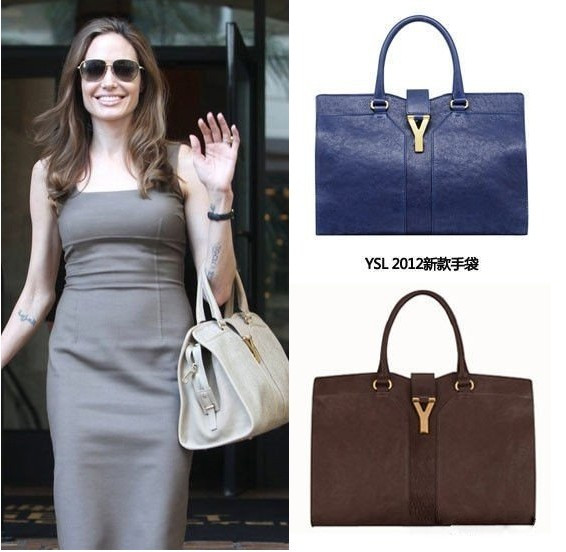Angelina Jolie lại đắm say với thương hiệu YSL. Angelina Jolie lại đắm say với thương hiệu YSL.