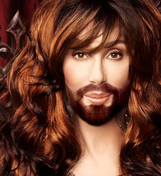 Không thể nhìn ra khuôn mặt thật của Cherilyn Sarkisian.