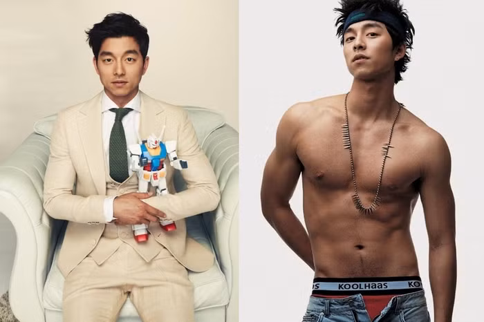 Gong Yoo, mang đầy phong cách nam tính, mạnh mẽ của đàn ông. Gong Yoo, mang đầy phong cách nam tính, mạnh mẽ của đàn ông.