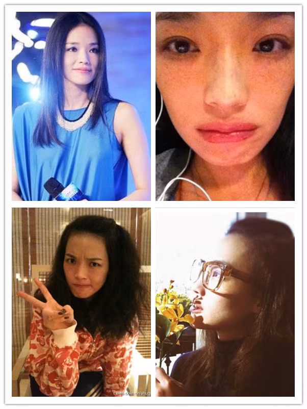 Khuyết điểm lớn nhất trên gương mặt Thư Kỳ chính là quá nhiều tàn nhang. Khuyết điểm lớn nhất trên gương mặt Thư Kỳ chính là quá nhiều tàn nhang.