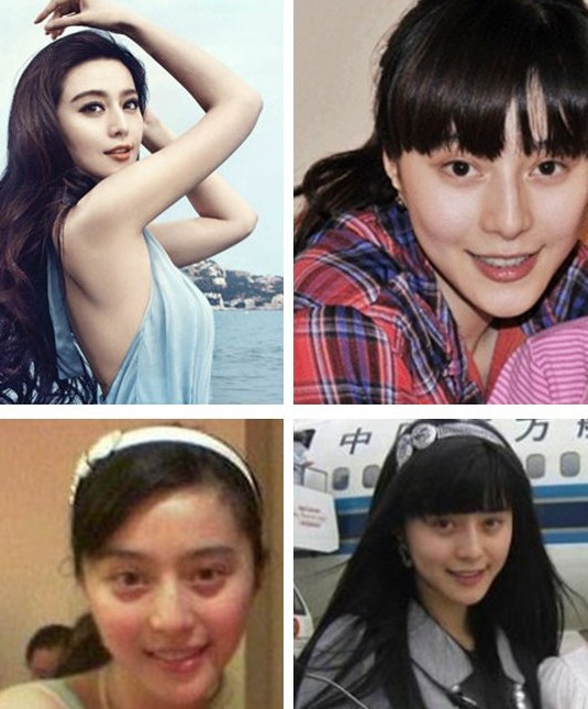 Phạm Băng Băng sở hữu vẻ đẹp tự nhiên là điều mà ai cũng thừa nhận. Nhưng nếu không trang điểm thì e rằng khuôn đó cũng chỉ được coi là khả ái mà thôi. Phạm Băng Băng sở hữu vẻ đẹp tự nhiên là điều mà ai cũng thừa nhận. Nhưng nếu không trang điểm thì e rằng khuôn đó cũng chỉ được coi là khả ái mà thôi.