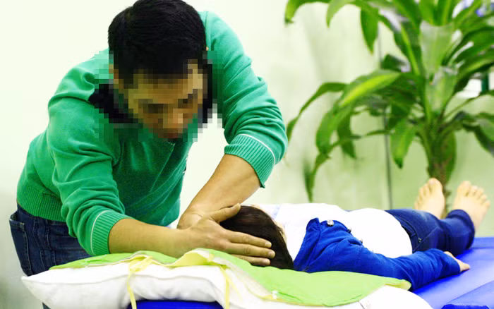 Các học viên tại trung tâm Thể - Tâm - Trí rất thuần thục trong việc thực hiện các động tác