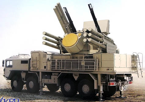 Tổ hợp pháo-tên lửa phòng không Pantsir-S Tổ hợp pháo-tên lửa phòng không Pantsir-S