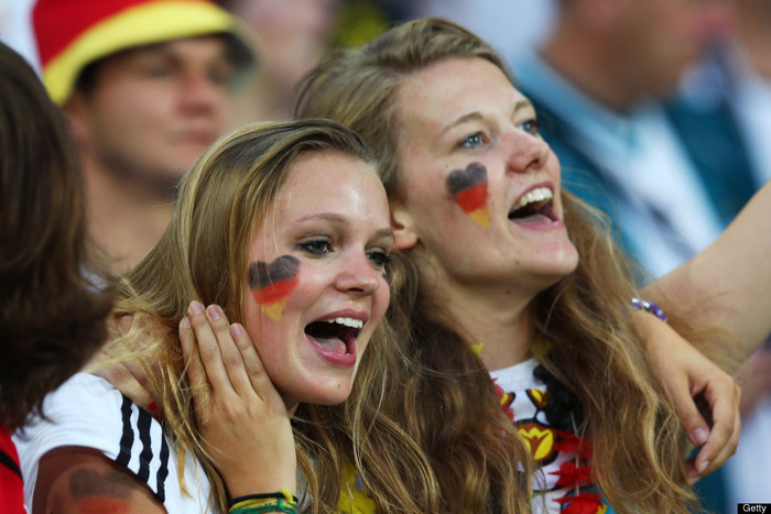 CĐV Đức. CĐV Đức.