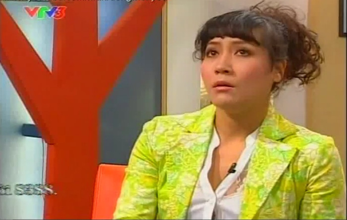 MC mới là một diễn viên khá quen mặt trên màn ảnh nhỏ - (Ảnh chụp từ clip) MC mới là một diễn viên khá quen mặt trên màn ảnh nhỏ - (Ảnh chụp từ clip)