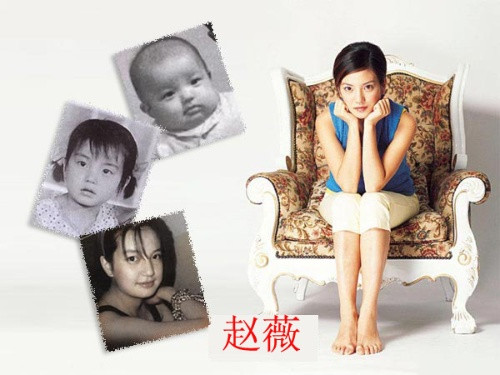 5. Cô bé Triệu Vy bụ bẫm, dễ thương ngày nào giờ đã thành một mỹ nhân điện ảnh Hoa ngữ