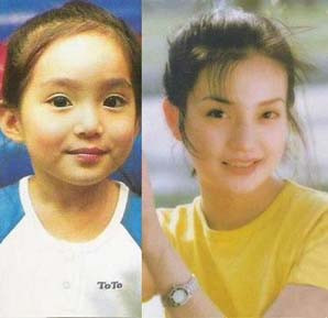 Nét tinh nghịch thuở bé và nữ tính thời con gái