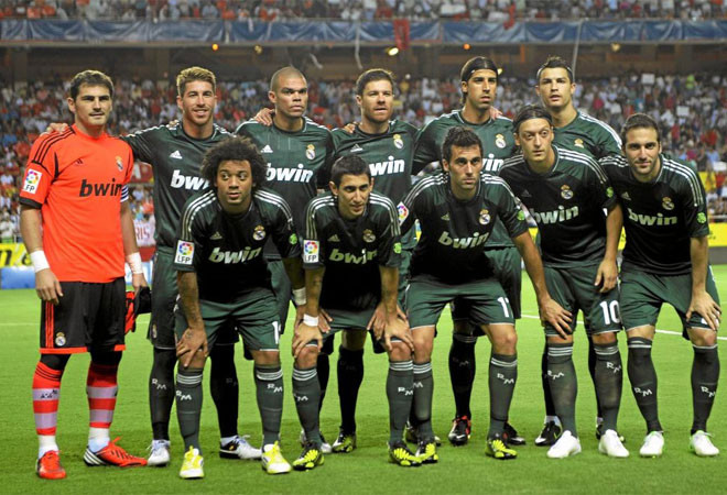 Đội hình đầy sao của Real thua trận trước Sevilla. Đội hình đầy sao của Real thua trận trước Sevilla.