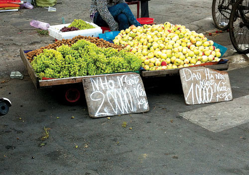 Riêng đào Sapa được bày bán tại ngã 6 Cộng hòa, làng Đại học Thủ Đức có giá chỉ từ 15.000 đến 20.000 đồng/kg, được nhiều người dân ưa chuộng. Với nhiều tên gọi như đào Sapa, đào Hà Nội, đào Tiên... sản phẩm này khá hút khách vì là giống trái cây ưa lạnh, khu vực miền Nam không trồng được nên đối với nhiều người vẫn là thứ trái cây lạ.