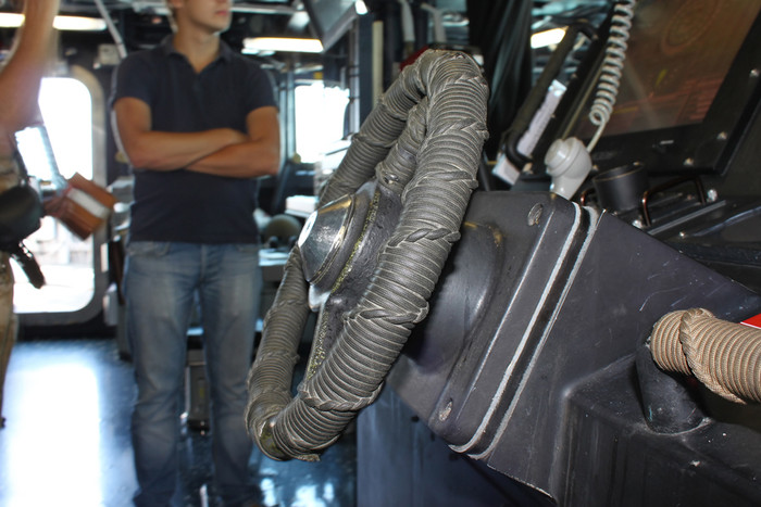 Nội thất tàu khu trục USS Jason Dunham. Nội thất tàu khu trục USS Jason Dunham.