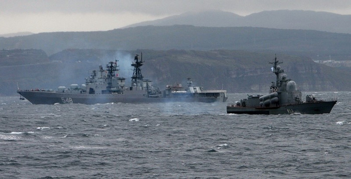 Tàu chống ngầm cỡ lớn Đô đốc Panteleyev Dự án 1155 số hiệu 548.