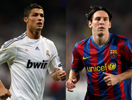 Ronaldo và Messi luôn là tâm điểm của sự chú ý. Ronaldo và Messi luôn là tâm điểm của sự chú ý.