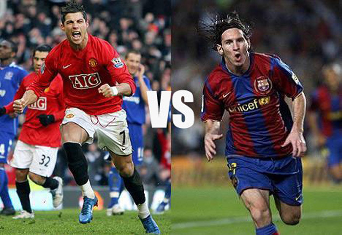 Cuộc chiến Ronaldo v Messi nóng bỏng từ khi cả hai còn rất trẻ. Cuộc chiến Ronaldo v Messi nóng bỏng từ khi cả hai còn rất trẻ.