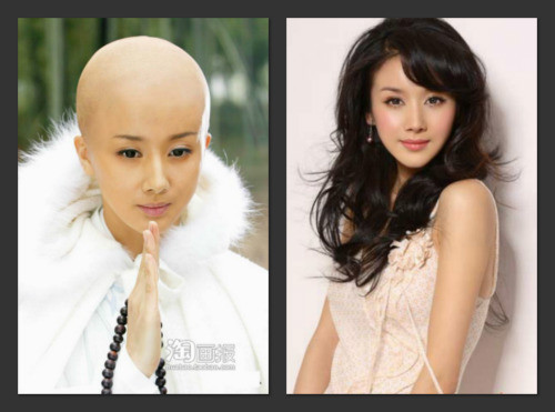 Tôn Phi Phi trong "Bích Huyết Kiếm" từ một công chúa thành một ni cô xinh đẹp.