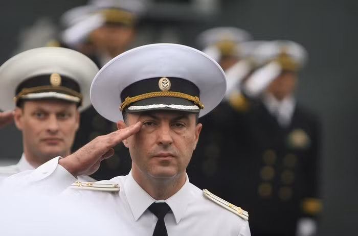 Hình ảnh các chiến hạm Nhật Bản tại quân cảng Vladivostok vào ngày Chủ Nhật (23/9).