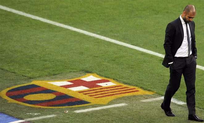 Nỗi niềm Guardiola.