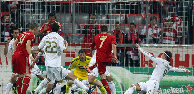 Bayern là đội vượt lên dẫn trước. Bayern là đội vượt lên dẫn trước.
