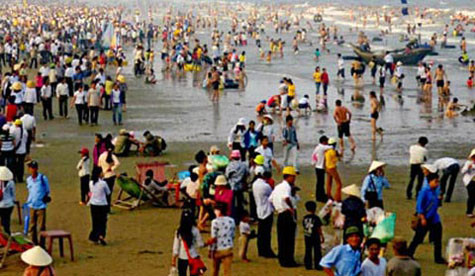 Bãi biển Sầm Sơn (ảnh internet)