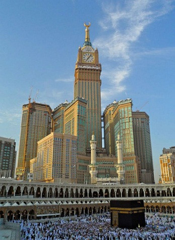4. Tháp Makkah Clock Royal Tower - Makkah, Ả-rập Xê-út Chiều cao khi hoàn thành: 601m 4. Tháp Makkah Clock Royal Tower - Makkah, Ả-rập Xê-út Chiều cao khi hoàn thành: 601m