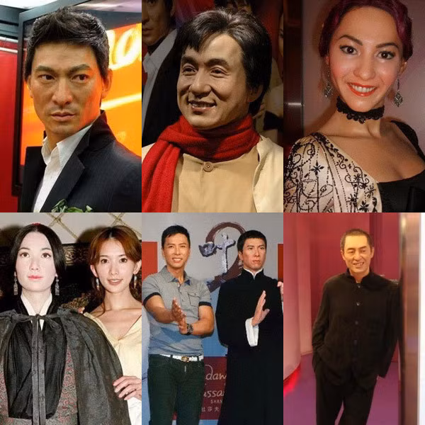 Nếu chỉ nhìn thoáng qua nhiều lúc bạn có thể nhầm lẫn rằng những bức tượng sáp này là người thật.