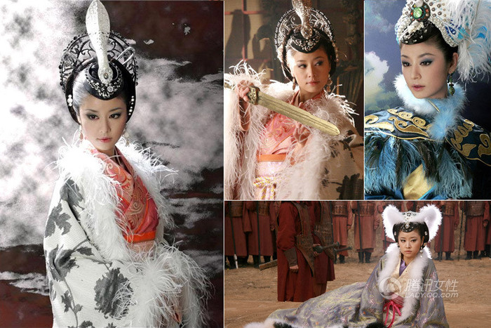 Vai Hồ ly tinh của Lâm Tâm Như với cách trang điểm sắc và đầy ma lực.