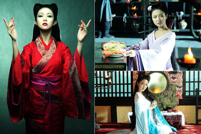 Trong bộ phim truyền hình "Họa Bì", Tiết Khải Kỳ nhập vai hồ ly Tiểu Duy cũng không hề thua kém phiên bản điện ảnh của Châu Tấn.