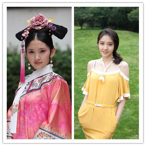 Người đẹp Kỳ Trần, nhỏ nhắn trong trang phục kiêu sa đời Thanh.