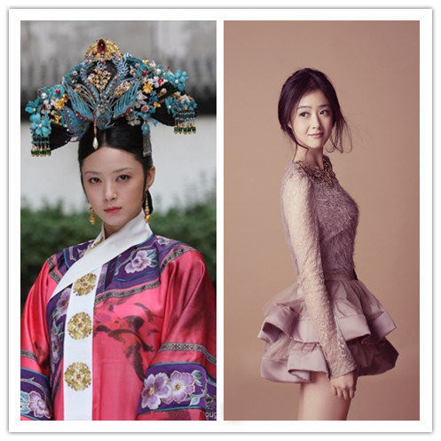 Hoa Phi nổi bật với mũ đội và trang phục sặc sỡ.