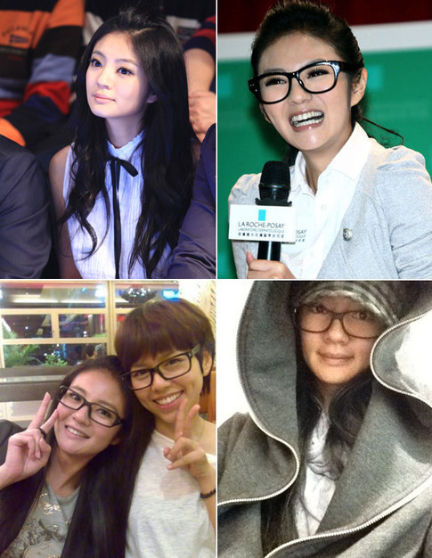 Khi An Dĩ Hiên đeo kính vào càng mang nét tri thức hơn. Khi An Dĩ Hiên đeo kính vào càng mang nét tri thức hơn.