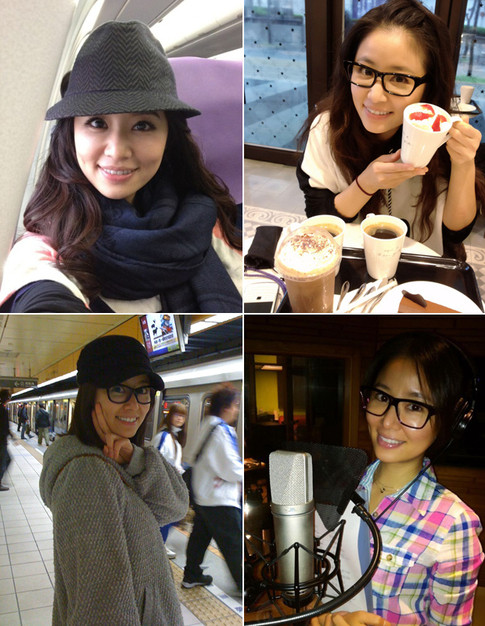 Với những đôi kính gọng đen càng giúp người đẹp Lâm Tâm Như trẻ trung và tươi tắn hơn. Với những đôi kính gọng đen càng giúp người đẹp Lâm Tâm Như trẻ trung và tươi tắn hơn.