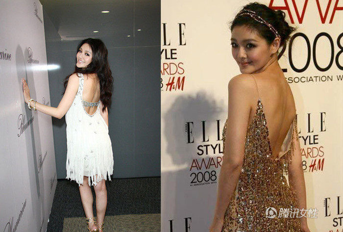 Người đẹp Đài Loan Từ Hy Viên luôn nổi tiếng với phong cách đoan trang tao nhã, nhưng những lúc cần "khoe" vẻ đẹp gợi cảm thì cô vẫn chọn cách an toàn nhất là khoe lưng.