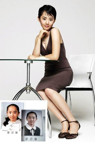 Moon Geun Young đẹp tự nhiên là điều ai cũng biết, hình ảnh ấn tượng đầu tiên của cô với khán giả chính là cô em gái dễ thương trong "Trái tim mùa thu".