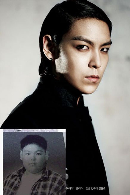 Có vẻ lúc nhỏ anh chàng Top của Bigbang khá ú.