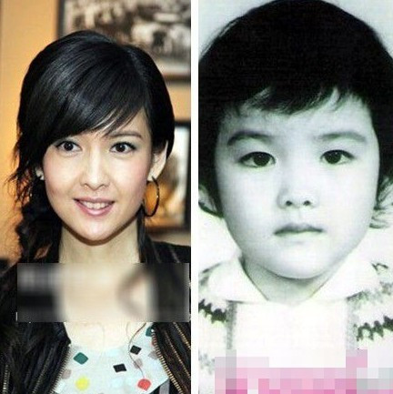 Thời "răng sún" người đẹp 'không tuổi' Châu Huệ Mẫn rất khác so với bây giờ, chưa thấy được những nét tinh tế, khả ái.