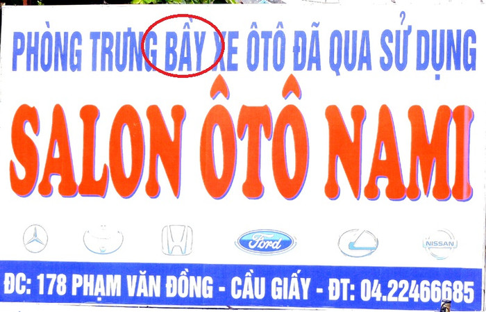 Thay vì trưng "bầy", tác giả nên chữa thành trưng "bày" mới đúng Thay vì trưng "bầy", tác giả nên chữa thành trưng "bày" mới đúng