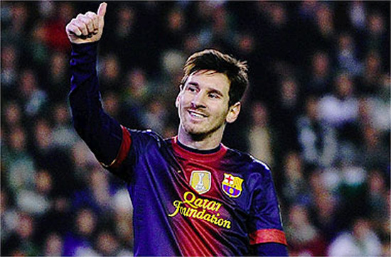 Với cú đúp vào lưới Betis, Messi chính thức vượt qua kỷ lục ghi 85 bàn thắng của một năm của huyền thoại Gerd Muller. Với cú đúp vào lưới Betis, Messi chính thức vượt qua kỷ lục ghi 85 bàn thắng của một năm của huyền thoại Gerd Muller.