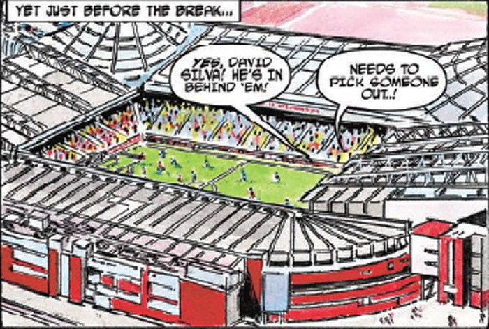 Ngay trước khi nghỉ giải lao...