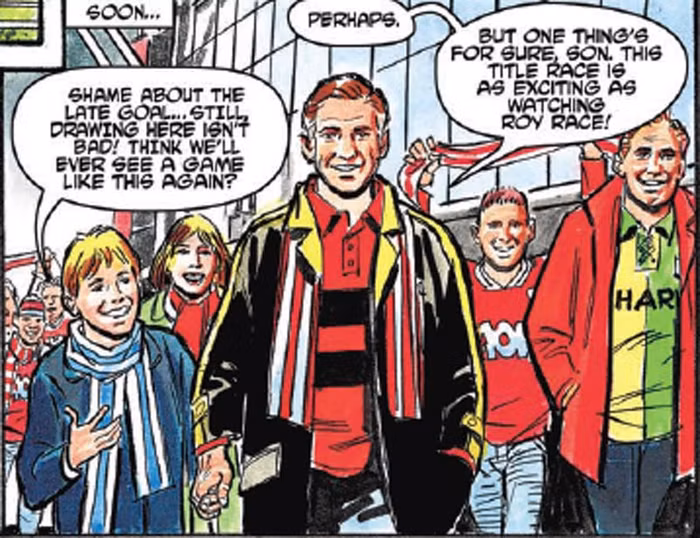 Rocky: "Thật tiếc là thua, nhưng liệu chúng ta còn có thể xem một trận đấu thế này?", Roy: "Tin đi con trai, mùa giải này sẽ hấp dẫn chẳng kém gì Roy Race" Rocky: "Thật tiếc là thua, nhưng liệu chúng ta còn có thể xem một trận đấu thế này?", Roy: "Tin đi con trai, mùa giải này sẽ hấp dẫn chẳng kém gì Roy Race"