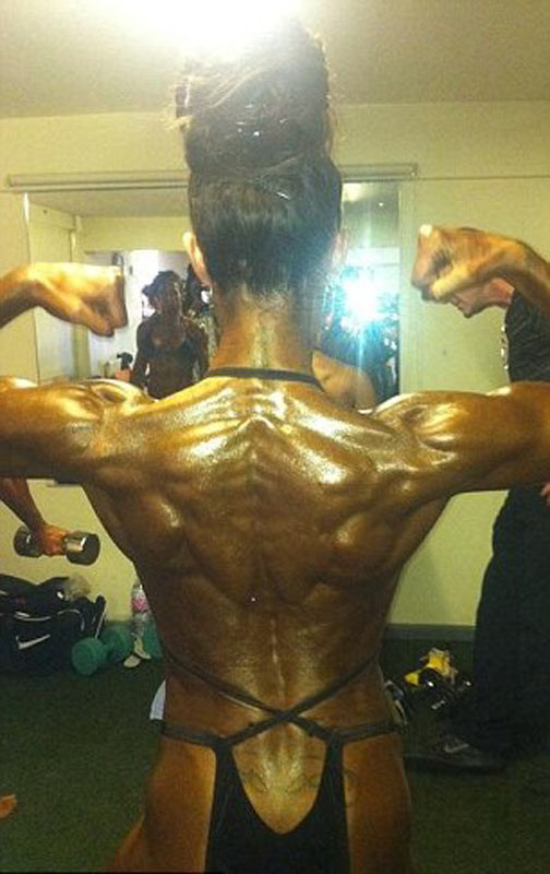 Cô đã luyện tập liên tục kết hợp với chế độ ăn uống kỹ lưỡng