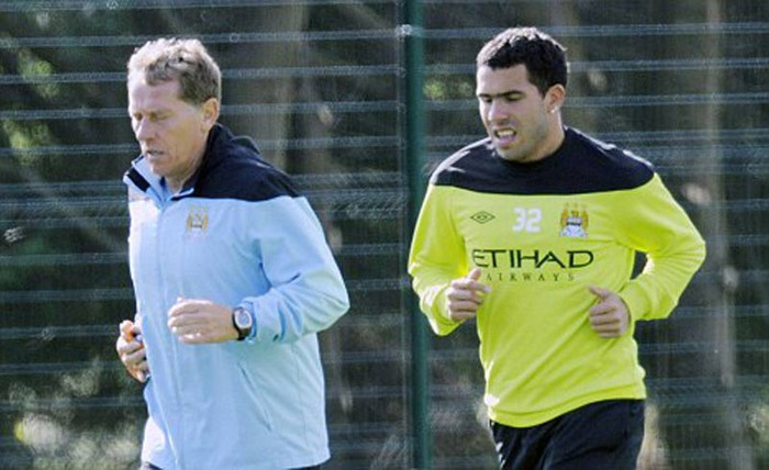 Và đáp lại, Mancini bắt anh phải tập một mình