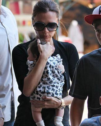 Con gái nhà Becks đã được coi như số 7 Con gái nhà Becks đã được coi như số 7