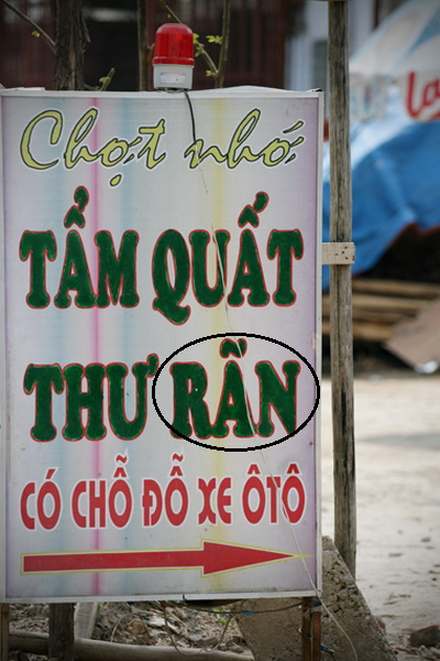 Hết thư "rãn" rồi... Hết thư "rãn" rồi...