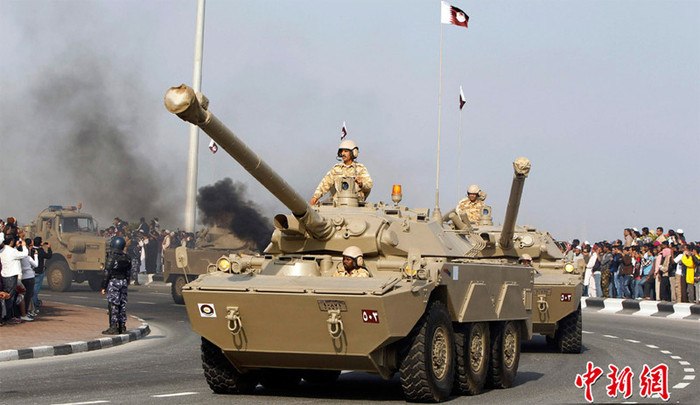 Lễ duyệt binh được tổ chức tại Doha, Qatar Lễ duyệt binh được tổ chức tại Doha, Qatar