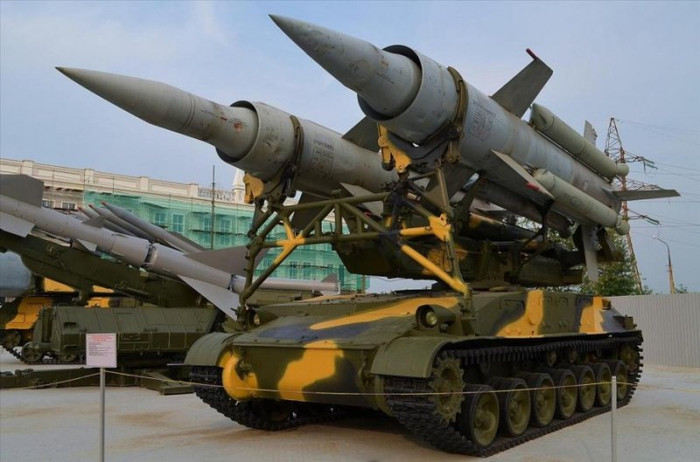 Hệ thống tên lửa phòng không tại bảo tàng Andrei Kozitsyn. Hệ thống tên lửa phòng không tại bảo tàng Andrei Kozitsyn.