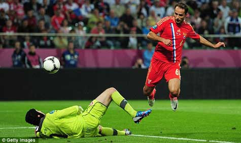 Pha ghi bàn thứ 2 của Shikorov