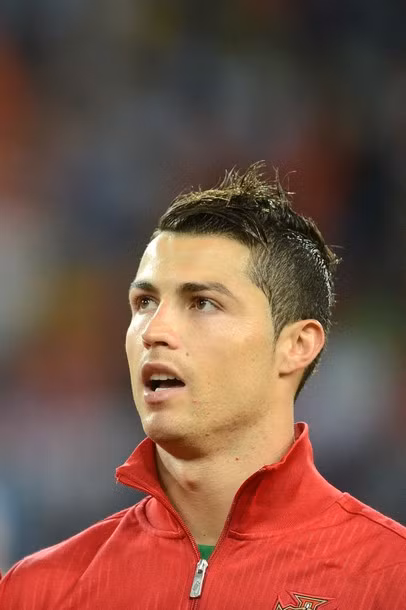 Ronaldo khá bồn chồn.